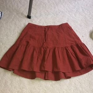 Burnt Orange skirt